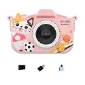Educational Camera for Kids Built in 32G Storage Double Lens Auto Focusing MP3 Player Interactive Learning Games Kids Camera