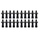 Eductor Nozzle - NPT Fluid Mixing Eductors - Glass Reinforced Polypropylene - Minimal Maintenance and Clog Resistant Tank Mixing Agitation Nozzles - 1/2 inch (20 Count)