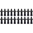 Eductor Nozzle - NPT Fluid Mixing Eductors - Glass Reinforced Polypropylene - Minimal Maintenance and Clog Resistant Tank Mixing Agitation Nozzles - 1.5 inch (20 Count)