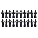 Eductor Nozzle - NPT Fluid Mixing Eductors - Glass Reinforced Polypropylene - Minimal Maintenance and Clog Resistant Tank Mixing Agitation Nozzles - 1/4 inch (20 Count)