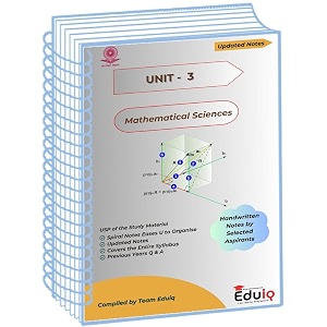 eduiq unit-3 notes by toppers39 for mathematical sciences with previous years39 q and a for csir net