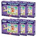 PuzzleDecor Back to School Pack of 6 Decorative 40 Pieces Jigsaw Puzzle Birthday Return Gift Pack