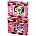 PuzzleDecor Combo of 2 (Unicorn + THE Musical) Decorative 40 Pieces Jigsaw Puzzle with Stand Kids Age 3-9 Years Preschool