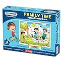 PuzzleDecor THE Family Decorative 40 Pieces Jigsaw Puzzle with Stand Kids Age 3-9 Years Preschool