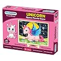 PuzzleDecor Unicorn Decorative 40 Pieces Jigsaw Puzzle with Stand Kids Age 3-9 Years Preschool