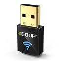 EDUP Mini USB WiFi 6 Adapter AX600M for PC, Plug and Play, Wireless USB Network Adapters Dual Band 2.4G/5.8Ghz WiFi Dongle Antenna for Laptop Desktop Compatible with OS Windows 11/10/7-Black