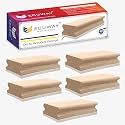 Eduway Premium Delta Wooden White Board/Chalkboard Wooden Duster Eraser | Perfect Clean for Blackboard &amp; Durable | Ideal for Teacher, Office, Kids, and Home | Pack of 5