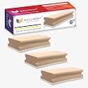 Eduway Premium Delta Wooden White Board/Chalkboard Wooden Duster Eraser | Perfect Clean for Blackboard & Durable | Ideal for Teacher, Office, Kids, and Home | Pack of 3