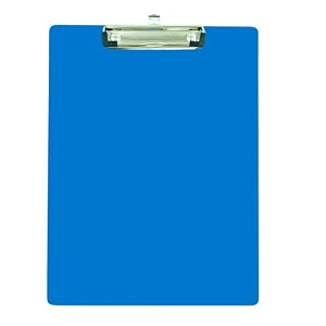eduway wooden writingexam boardclipboard with back side whiteboard writing surface  lightweight mdf  heavy duty clip for office school home college shop- blue size- 95x135 inchpack of 1