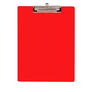 eduway wooden writingexam boardclipboard with back side whiteboard writing surface  lightweight mdf heavy duty clip for office school home college shop-redsize- 95x135 inchpack of 1