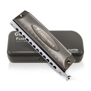eeast top easttop chromatic mouth organ 12 holes 48 tones forerunner key of c