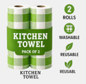 eeco green check premium kitchen roll