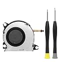 EEEKit Replacement Internal Cooling Fan for Switch, Fan Replacement Part CPU Heatsink Cooler for HAC-001 NS 2017 Console with Y Cross Screwdriver Repair Tool Kit