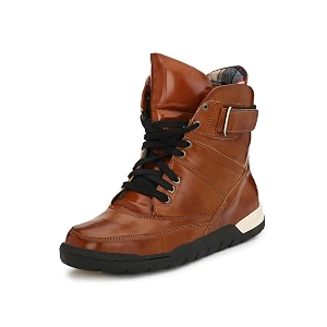 Eego Italy Mens High Top Premium Sneakers