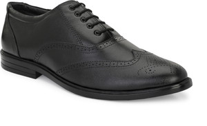 EEGO ITALY Plus Size Brogue Lace Up
