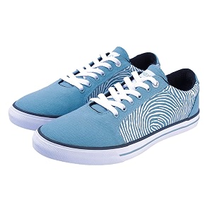 eeken Black Canvas Lightweight Casual Shoes for
