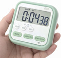 EERAV Digital Green Clock