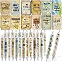 Eersida 48 Pcs Travel The Map Mini Notepad and Pen Set