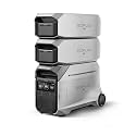 EF ECOFLOW 12kWh Portable Power Station: DELTA Pro 3 with 2 Extra Batteries