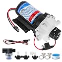 EF5500-BOX 12V Sprayer Pump,6.5GPM,70Psi Diaphragm Pump,Chemical and Corrosion Resistant,Self Priming Up to 10 Feet,Ideal for Agricultural Spraying,RV,Marine,Boats,Pressure Washing-1/2 MNPT Connection