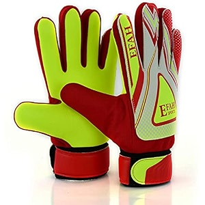 soccer goalie goalkeeper gloves for kids boys youth with grips
