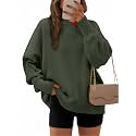 EFAN Womens Oversized Sweaters Batwing Sleeve 2026 Fall Fashion Outfits
