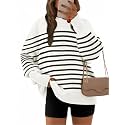 EFAN Womens Oversized Sweaters Batwing Sleeve 2026 Fall Fashion Outfits