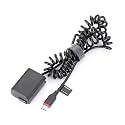 Efillooc NP-FW50 Dummy Battery with Type C Input Adapter Spring Cable, Works with PD/QC Powerbanks and Charger, Compatible with Sony A7 A7R2 A7M2 A6000 A6400 ZV-E10,Black (NP-FW50)