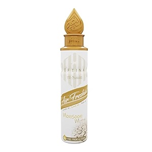 eftina by al-nuaim air freshener  alcohol free  room air freshener  a wave of freshness  250ml mitti