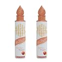 EFTINA Bitter Peach Air Freshener - 250ml (Pack Of 2) |Alcohol Free Air Freshener |Room Air Freshner |A Wave of Freshness