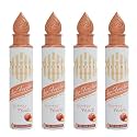 EFTINA Bitter Peach Air Freshener - 250ml (Pack Of 4) |Alcohol Free Air Freshener |Room Air Freshner |A Wave of Freshness
