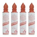 EFTINA Rose Air Freshener - 250ml (Pack Of 4) |Alcohol Free Air Freshener |Room Air Freshner |A Wave of Freshness