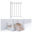 Egadis 36 in x 2 ft Modular Aluminum Porch and Deck Railing Kit, White