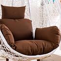 Egg Chair Cushions Cover Hanging Swing Chair Cushion Pads Cover Hanging Basket Chair Seat Cushion Replacement Cover(G)