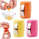 Egg Shell Opener, 2026 Egg Separator for Raw Egg Hard Boiled Egg Peeler, Stainless Steel Egg Cracker Tool Kitchen Gadgets for Cooking Baking, Eggshell Breaker,mixed 3PCS