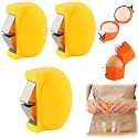 Egg Shell Opener, 2026 New Stainless Steel Egg Shell Opener Egg Opener Tool, Multifunctional Egg Cutter for Home Kitchen，Yellow：3