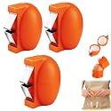Egg Shell Opener, 2026 New Stainless Steel Egg Shell Opener Egg Opener Tool, Multifunctional Egg Cutter for Home Kitchen，Orange：3