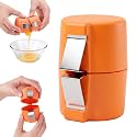 Egg Shell Opener, 2026 Upgraded Efficient Egg Cracking Tool Handy Egg Separator for Home Daily Use, Compact No Mess Easy Egg Opener for Kitchen Gadgets (Red)