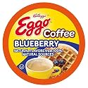 Eggo Beverages Blueberry Waffle Flavored Coffee Pods for Keurig K Cup Brewers, Fair Trade Certified, 40 Count – Fruity and Flavorful Breakfast