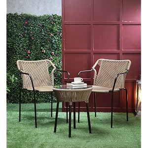 rope chairs with glass top round coffee table furniture chairs with cushions garden outdoor furniture natural