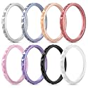 Egnaro Silicone Wedding bands women, Stackable Silicone Ring style