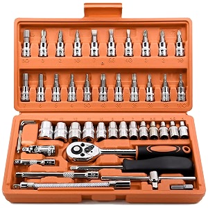 Egofine 46 Pieces 1 4 inch Drive