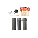 eGreen 20-100 Windproof Stormproof Matches Waterproof Cases & Rope Options