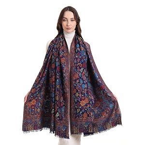 eh kani pashmina silk modal 8 color kani weave floral amp paisley stole scarfwrap