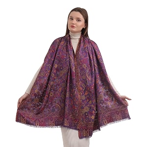 eh kani pashmina silk modal 8 color kani weave floral amp paisley stole scarfwrap