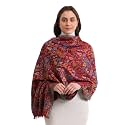 EH KANI PASHMINA SILK MODAL, 8 COLOR KANI WEAVE FLORAL & PAISLEY STOLE, SCARF,WRAP