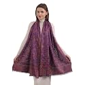 EH KANI PASHMINA SILK MODAL, 8 COLOR KANI WEAVE FLORAL &amp; PAISLEY STOLE, SCARF,WRAP
