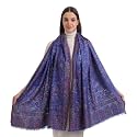 EH KANI PASHMINA SILK MODAL, 8 COLOR KANI WEAVE FLORAL &amp; PAISLEY STOLE, SCARF,WRAP