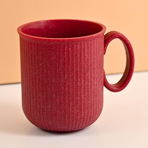 eha earth friendly statement coffee mug set of 1 made with rice husk 350ml