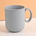 Eha Earth Friendly Statement Coffee Mug Set of 1 | 350 ml | Cups and Mugs Made with Rice Husk Biocomposite | Coffee Cup | Microwave Safe Mugs for Coffee (Reheat Only) | Mugs for Gift | Azure